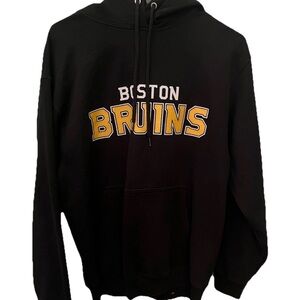 Boston Bruins NHL Hockey Hoodie Black Adult Size M